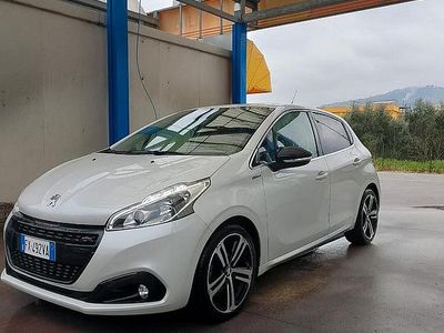 Brugt Peugeot 208 GT-line 102 HK (75 kW) 2019 Hvid Hatchback