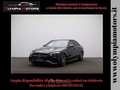 Usata Mercedes C300e Premium Plus 265 CV (194 kW) 2025 Nero Berlina