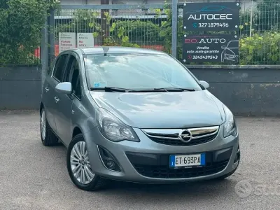 Usata Opel Corsa Sport 75 CV (55 kW) 2013 Grigio Utilitaria