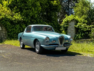 Usata Alfa Romeo 1900 115 CV (84 kW) 1957 Blu Coupé
