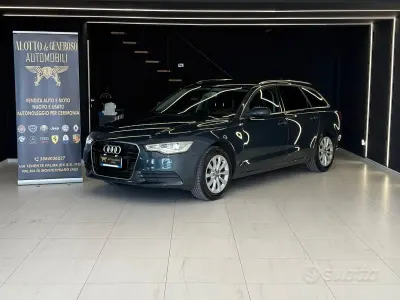 Usata Audi A6 Advanced 177 CV (130 kW) 2013 Blu Station wagon