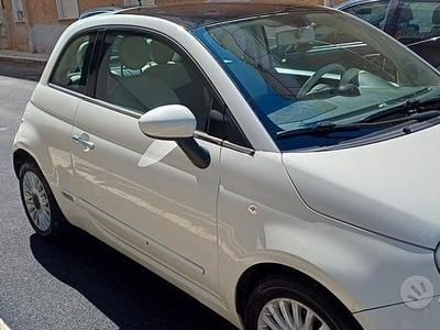 Usata Fiat 500 85 CV (62 kW) 2010 Bianco Utilitaria