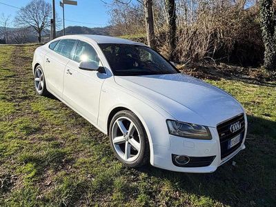 Usata Audi A5 Sportback S-Line 179 CV (131 kW) 2010 Bianco Utilitaria