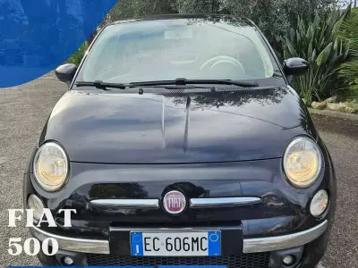 Usata Fiat 500 Lounge 69 CV (50 kW) 2010 Nero Utilitaria