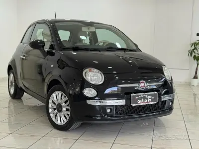Usata Fiat 500 Lounge 95 CV (69 kW) 2015 Nero Berlina
