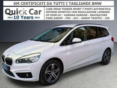Usata BMW 218 Sport Line 150 CV (110 kW) 2017 Bianco alpino Station wagon