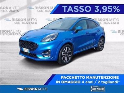 Usata Ford Puma ST-Line 125 CV (91 kW) 2022 Blu SUV