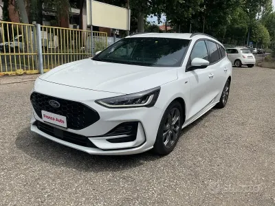 Usata Ford Focus ST-Line X 115 CV (84 kW) 2023 Bianco Station wagon
