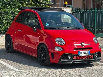 Usata Abarth 595C Pista 160 CV (117 kW) 2017 Rosso Cabrio