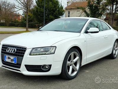 Usata Audi A5 Ambition 190 CV (139 kW) 2011 Bianco Coupé
