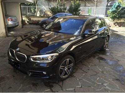 Usata BMW 118 Sport Line 150 CV (110 kW) 2015 Nero Utilitaria
