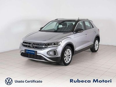 Usata VW T-Roc Style 110 CV (80 kW) 2022 Argento SUV