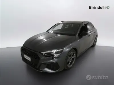 Usata Audi A3 S-Line 150 CV (110 kW) 2022 Grigio Berlina