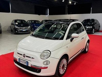 Usata Fiat 500 69 CV (50 kW) 2009 Bianco Cabrio