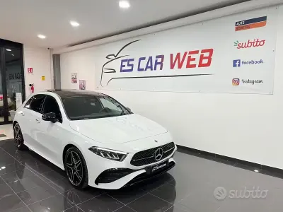 Usata Mercedes A200 AMG Line Premium Plus 150 CV (110 kW) 2023 Bianco Berlina