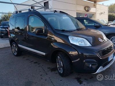 Usata Fiat Qubo Trekking 95 CV (69 kW) 2018 Nero Monovolume