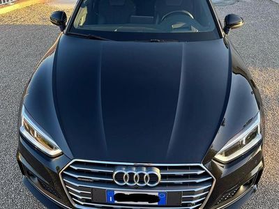 Usata Audi A5 S-Line 190 CV (139 kW) 2018 Nero Berlina