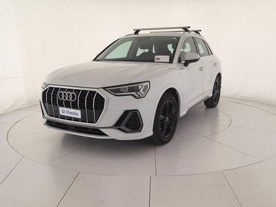 Usata Audi Q3 S-Line 150 CV (110 kW) 2022 Bianco ghiacciaio metallizzato SUV