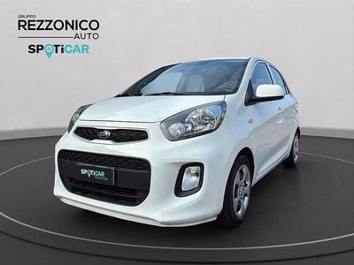 Usata Kia Picanto Active 65 CV (47 kW) 2016 Bianco pastello Utilitaria