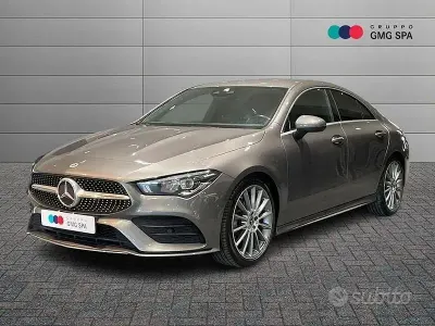Begagnad Mercedes CLA200 Premium 150 HK (110 kW) 2021 Grå Sportkupé