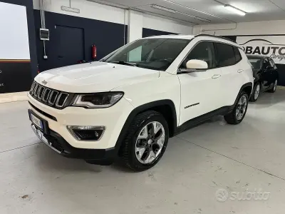 Usata Jeep Compass Limited 140 CV (102 kW) 2019 Bianco SUV