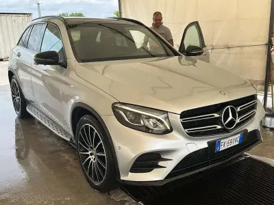 Usata Mercedes GLC250 Premium 204 CV (150 kW) 2016 Argento SUV