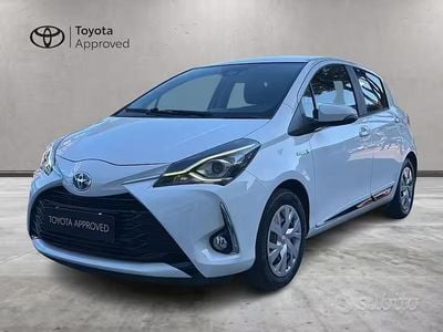 Second-hand Toyota Yaris Hybrid Active 101 CP (74 kW) 2018 Alb Berlinǎ