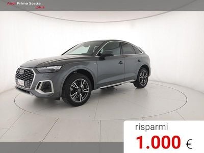 Usata Audi Q5 Sportback S-Line 204 CV (150 kW) 2025 Grigio daytona perlato SUV