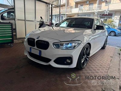 Usata BMW 118 Sport Line 150 CV (110 kW) 2016 Bianco Utilitaria