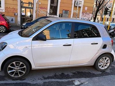 Usata Smart ForFour Passion 75 CV (55 kW) 2017 Bianco Utilitaria