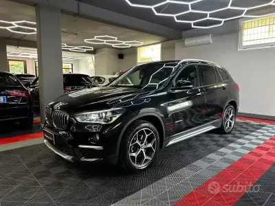Usata BMW X1 xLine 150 CV (110 kW) 2015 Nero SUV