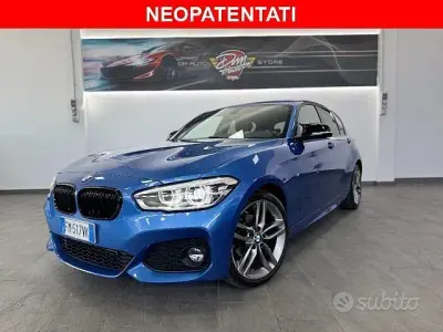 Usata BMW 116 M Sport 116 CV (85 kW) 2017 Blu/azzurro Utilitaria