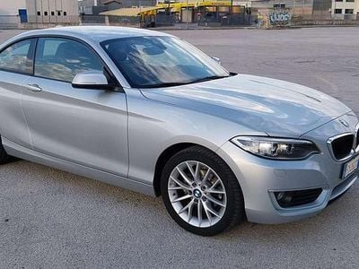 Usata BMW 218 Advantage 150 CV (110 kW) 2016 Argento Coupé