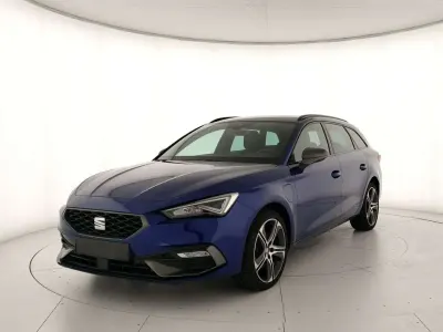 Käytetty Seat Leon FR 204 HP (150 kW) 2021 Sininen Farmari
