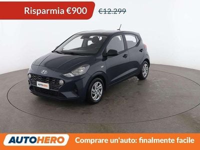 Usata Hyundai i10 Advanced 67 CV (49 kW) 2021 Grigio Utilitaria