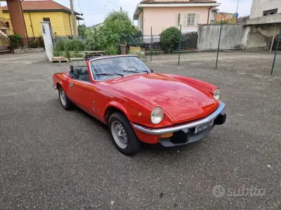 Usata Triumph Spitfire 1970 Rosso Cabrio