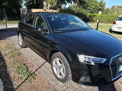 Usata Audi A3 Ambiente 110 CV (80 kW) 2018 Nero Berlina