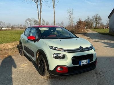 Usata Citroën C3 82 CV (60 kW) 2017 Verde Berlina
