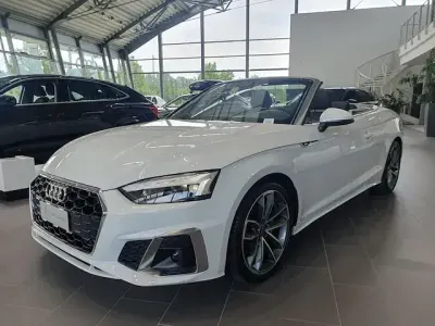 Usata Audi A5 Cabriolet S-Line 204 CV (150 kW) 2023 Bianco Cabrio