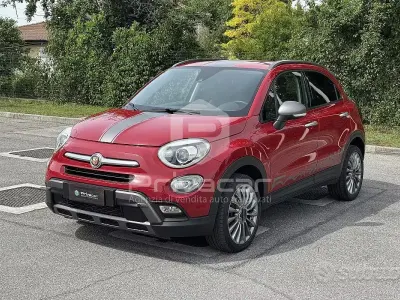 Usata Fiat 500X Cross 140 CV (102 kW) 2015 Rosso SUV