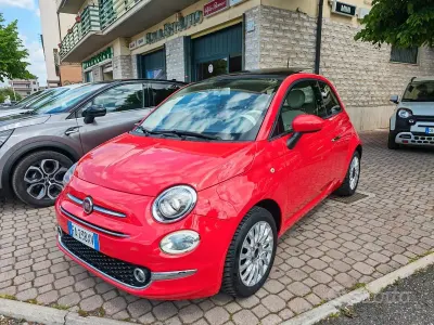 Usata Fiat 500 Lounge 69 CV (50 kW) 2015 Arancione Berlina