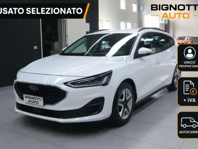Usata Ford Focus Business Edition 120 CV (88 kW) 2022 Bianco Station wagon