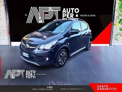 Usata Opel Karl Rocks S 73 CV (53 kW) 2019 Nero Utilitaria