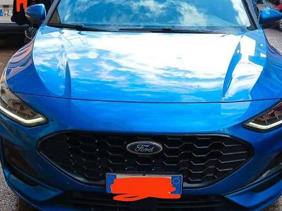Usata Ford Focus ST-Line 120 CV (88 kW) 2023 Blu Berlina