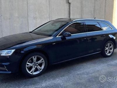 Usata Audi A4 S-Line 150 CV (110 kW) 2017 Nero Station wagon