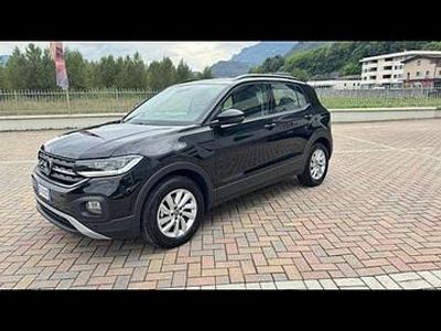 Usata VW T-Cross Advance 110 CV (80 kW) 2021 Nero SUV