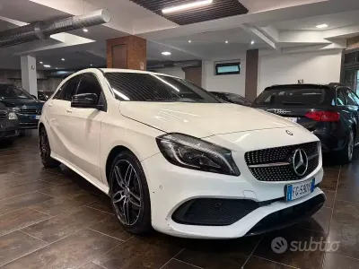 Usata Mercedes A200 Premium 136 CV (100 kW) 2017 Bianco Utilitaria