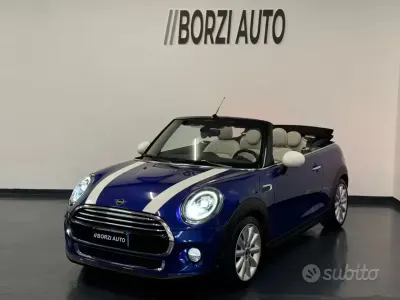 Usata Mini Cooper Cabriolet Hype 136 CV (100 kW) 2018 Blu Cabrio