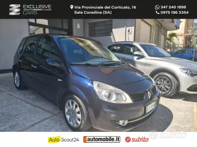 Usata Renault Scénic Dynamique 106 CV (77 kW) 2008 Blu Monovolume