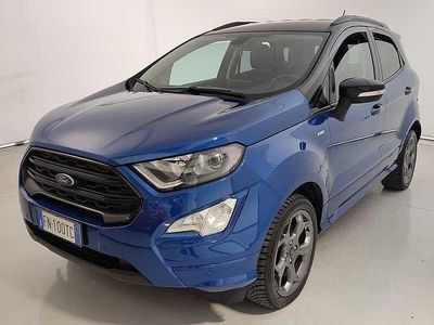 Usata Ford Ecosport ST-Line 100 CV (73 kW) 2018 Blu SUV